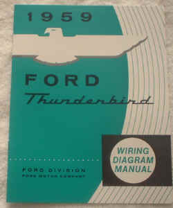 1958 to 1988 Ford Thunderbird Automotive Manuals