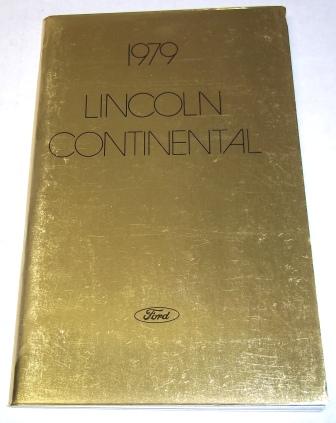 Lincoln Owners Manuals